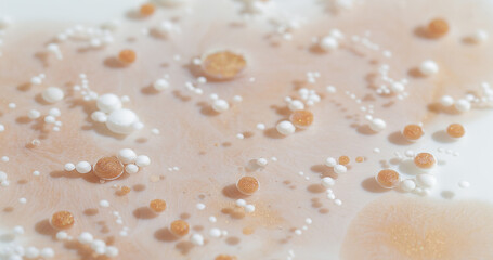 Beautiful acrylic color abstract background. Colored marble mixed ink abstraction