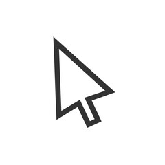 Arrow Cursor outline icon