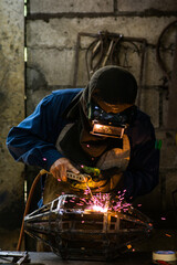blacksmith welding