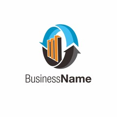 FINANCIAL logo concept