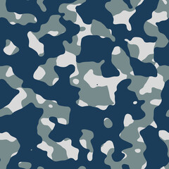 Military and army camouflage seamless pattern