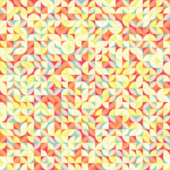 Abstract Geometric Pattern generative computational art illustration