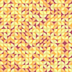 Abstract Geometric Pattern generative computational art illustration