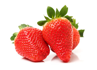 strawberry isolated over white background