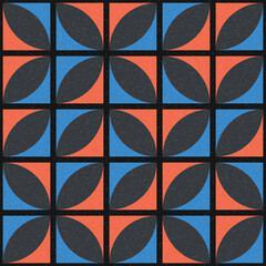 Abstract Geometric Pattern generative computational art illustration