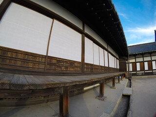 Fototapeta premium 日本 京都 世界遺産 紅葉 秋 景色 四季 オレンジ 赤 イエロー