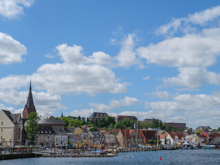 Fototapeta premium Sommer in Flensburg