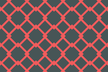Geometric seamless pattern. Geometrical ornament. Vector illustration. Cutting stencil.