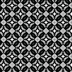 
floral seamless pattern background.Geometric ornament for wallpapers and backgrounds. Black and white pattern. 