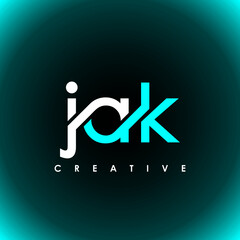 JAK Letter Initial Logo Design Template Vector Illustration © makrufi