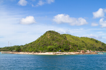 Naklejka premium tropical island