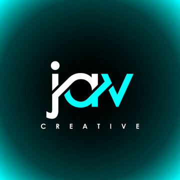 JAV Letter Initial Logo Design Template Vector Illustration