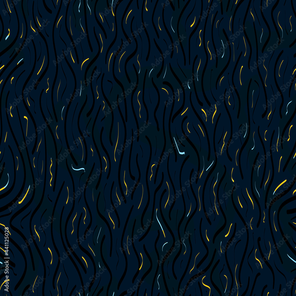 Poster abstract seamless repeating pattern of colored lines