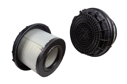 The Coil Of The New Cargo Air Filter, Made Of Black Material Covered With White Mesh, Cleans The Air Flow From Dirt.