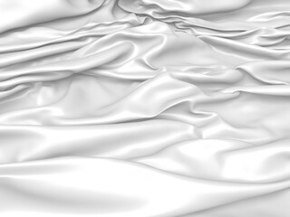 Obraz premium Abstract white fabric texture background