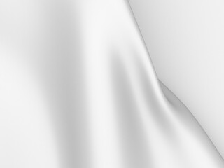 Abstract white fabric texture background