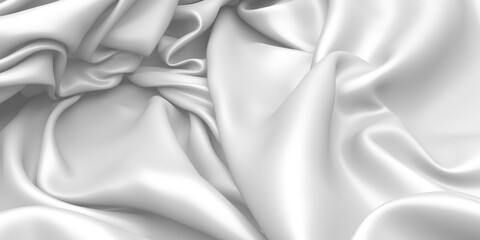 Abstract white fabric texture background