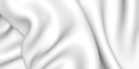 Abstract white fabric texture background