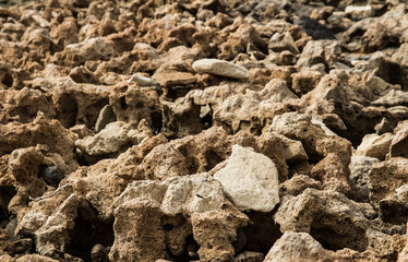 close up of a stone