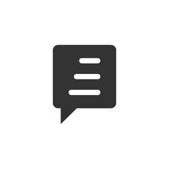 Speech Bubble solid icon