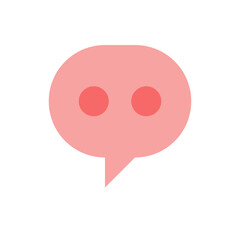 Speech Bubble flat icon
