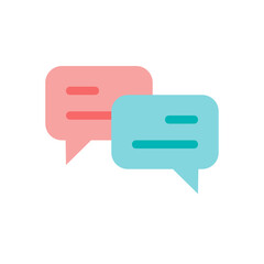 Speech Bubble flat icon