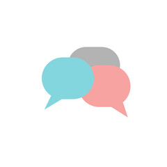 Speech Bubble flat icon