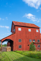 Old industrial building in the country