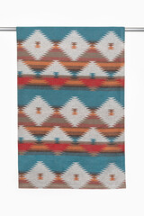 Throw Blanket, a cold weather accessory used by North American Indians. Backgrounds and textures.