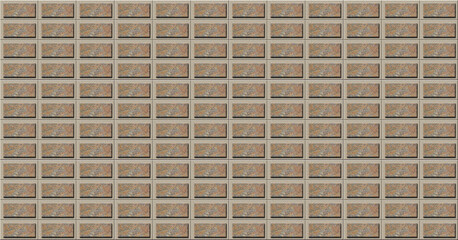 Brick wall background. Seamless pattern imitating brick wall.