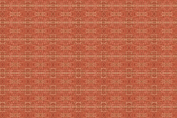 Abstract mosaic seamless pattern with beautiful red and gray texture. Interior background for design, decor, backdrop.