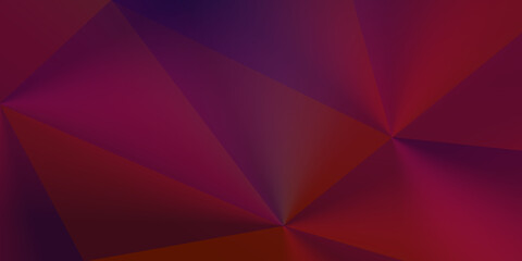 Obraz premium Triangle red background, geometric background, soft paper, abstract design, modern wallpaper, wall canvas, texture pattern, with lines gradient, you can use for ad, business presentation