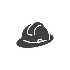 Hard hat vector icon