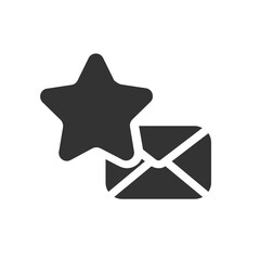 Email and Mail solid icon