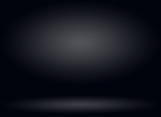 Black abstract background 3D concept.