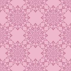 Vector geometric seamless patterns collection. 