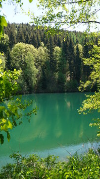 Silbersee Lake Brilon Hochsauerlandkreis NRW Germany Landscape Scene