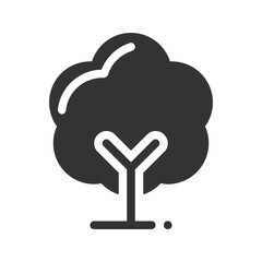 Tree solid icon