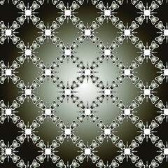 Pattern with a black-and-white gradient . Abstract metallic background