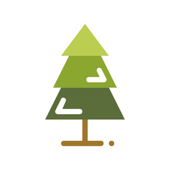 Tree flat icon