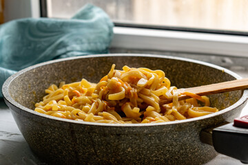 pasta with mushrooms