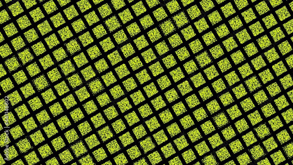 Poster concept of communication and digital data transmission, seamless loop. animation. endless quantity o