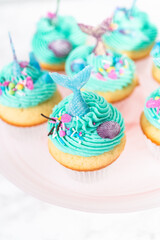 Mermaid cupcakes