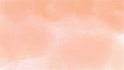 Orange watercolor background for textures backgrounds and web banners design