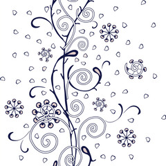 Texture. Digital scrapbooking paper in classic pastel blue tones. Wedding, children's theme. Ribbons, transparent bows, beads, silk.Packaging, label. Rustic, vintage Boho style.Postcard Template