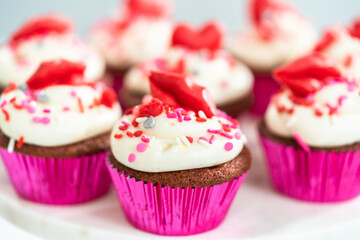 Red velvet cupcakes