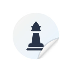 Chess Queen - Sticker