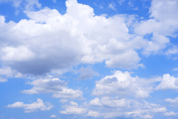Naklejka na ściany i meble blue sky and Clouds, abstract background.