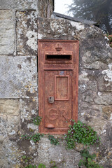 Rusty post box