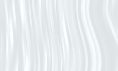 Obraz premium Beautiful clean white curve pattern abstract background